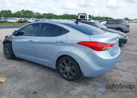 2012 Hyundai Elantra Gls/Limited z USA, uszkodzony, nr VIN KMHDH4AE6CU470053